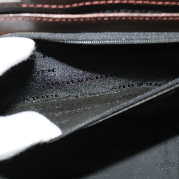 BURBERRY Business Bag Leather Brown Auth bs25430
