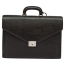 BURBERRY Business Bag Leather Brown Auth bs25430-13