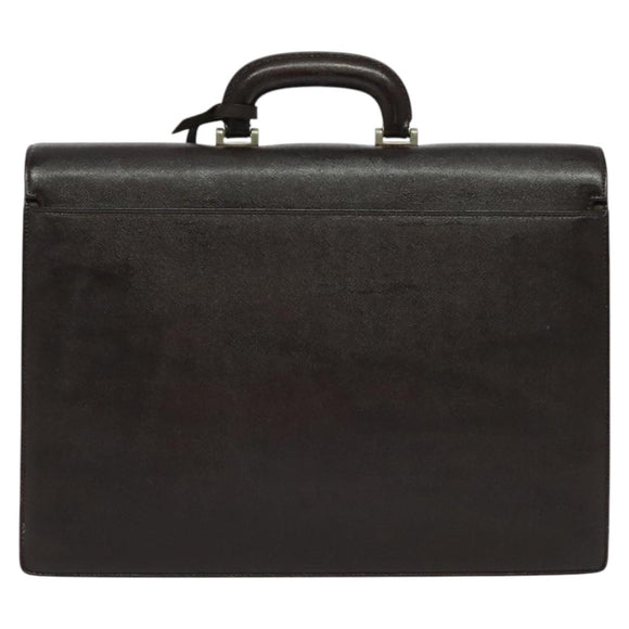 BURBERRY Business Bag Leather Brown Auth bs25430