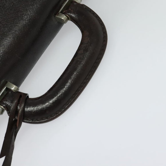 BURBERRY Business Bag Leather Brown Auth bs25430