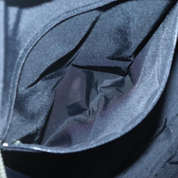 Burberrys Nova Check Blue Label Hand Bag Canvas Beige Auth bs25432