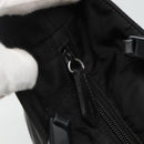 PRADA Chain Shoulder Bag Nylon Black Auth bs25437-10