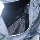 PRADA Chain Shoulder Bag Nylon Black Auth bs25437-19