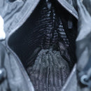 PRADA Chain Shoulder Bag Nylon Black Auth bs25437-20