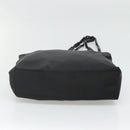 PRADA Chain Shoulder Bag Nylon Black Auth bs25437-5