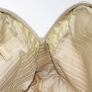 PRADA Shoulder Bag Nylon Beige Auth bs25438-21