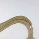 PRADA Shoulder Bag Nylon Beige Auth bs25438-8