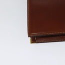 BALLY Shoulder Bag Leather Brown Auth bs25440-15