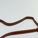 BALLY Shoulder Bag Leather Brown Auth bs25440-8