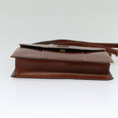 BALLY Shoulder Bag Leather Brown Auth bs25440-5