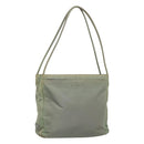 PRADA Shoulder Bag Nylon Gray Auth bs25445-1