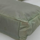 PRADA Shoulder Bag Nylon Gray Auth bs25445-9