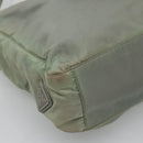 PRADA Shoulder Bag Nylon Gray Auth bs25445-14