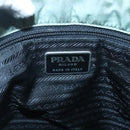 PRADA Shoulder Bag Nylon Gray Auth bs25445-18