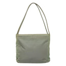 PRADA Shoulder Bag Nylon Gray Auth bs25445-13