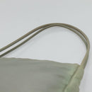 PRADA Shoulder Bag Nylon Gray Auth bs25445-8