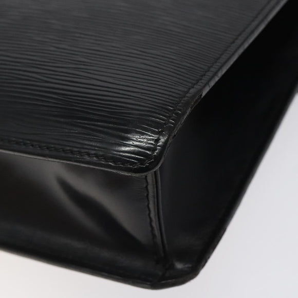 LOUIS VUITTON Epi Monceau 28 Hand Bag Black M52122 LV Auth bs25449