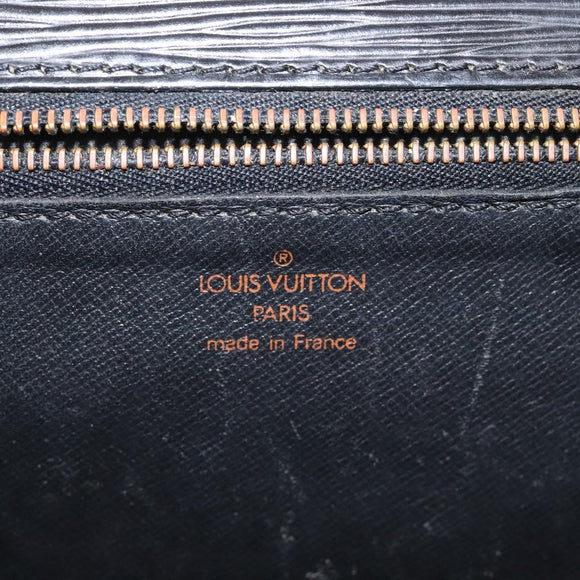 LOUIS VUITTON Epi Monceau 28 Hand Bag Black M52122 LV Auth bs25449