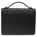 LOUIS VUITTON Epi Monceau 28 Hand Bag Black M52122 LV Auth bs25449-2
