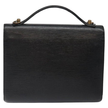 LOUIS VUITTON Epi Monceau 28 Hand Bag Black M52122 LV Auth bs25449 - 0