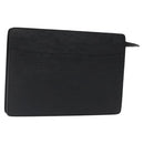 LOUIS VUITTON Epi Pochette Homme Clutch Bag Black Noir M52522 LV Auth bs25451-1