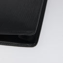 LOUIS VUITTON Epi Pochette Homme Clutch Bag Black Noir M52522 LV Auth bs25451-16