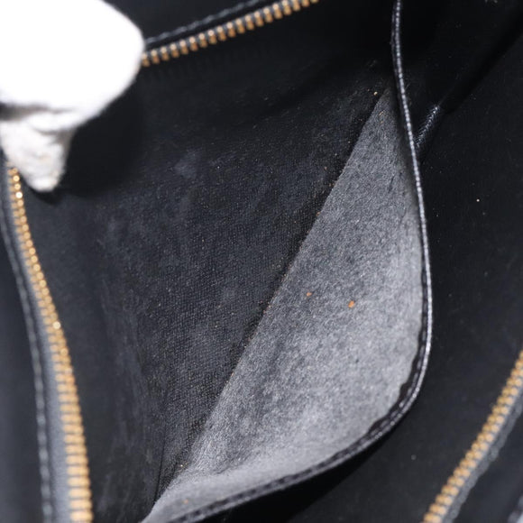 LOUIS VUITTON Epi Pochette Homme Clutch Bag Black Noir M52522 LV Auth bs25451