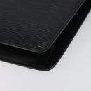 LOUIS VUITTON Epi Pochette Homme Clutch Bag Black Noir M52522 LV Auth bs25451-7