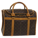 LOUIS VUITTON Monogram Sac Shan 40 Pet Carry Vintage M42024 LV Auth bs25455-1