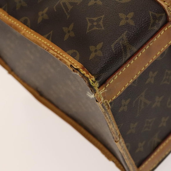LOUIS VUITTON Monogram Sac Shan 40 Pet Carry Vintage M42024 LV Auth bs25455