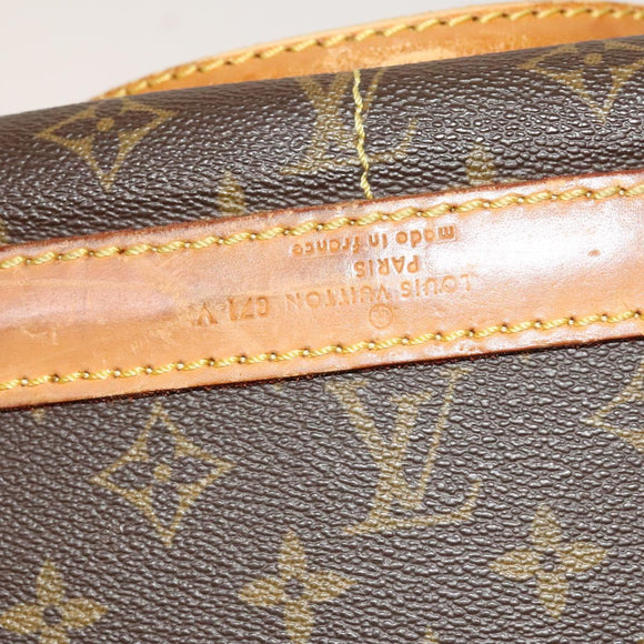 LOUIS VUITTON Monogram Sac Shan 40 Pet Carry Vintage M42024 LV Auth bs25455