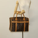 LOUIS VUITTON Monogram Sac Shan 40 Pet Carry Vintage M42024 LV Auth bs25455-22