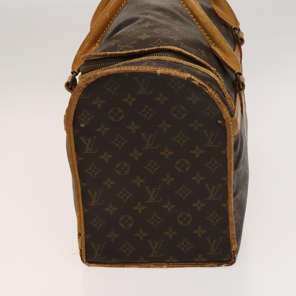LOUIS VUITTON Monogram Sac Shan 40 Pet Carry Vintage M42024 LV Auth bs25455