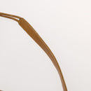 CELINE Macadam Canvas Shoulder Bag Beige Gold Auth bs25460-8