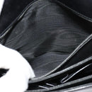 CELINE Shoulder Bag Leather Black Gold Auth bs25461-20