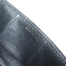 CELINE Shoulder Bag Leather Black Gold Auth bs25461-12