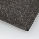 Salvatore Ferragamo Shoulder Bag PVC Leather Brown Auth bs25462-12