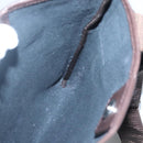 Salvatore Ferragamo Shoulder Bag PVC Leather Brown Auth bs25462-17