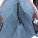 Salvatore Ferragamo Shoulder Bag PVC Leather Brown Auth bs25462-18