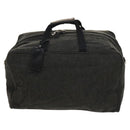 PRADA Boston Bag Wool 2way Gray Auth bs25464-13