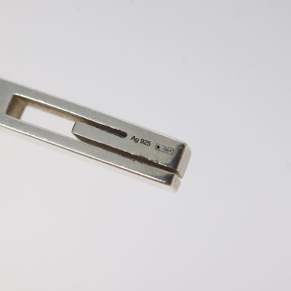 GUCCI Necklace Ag925 Silver Auth bs25482