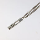 GUCCI Necklace Ag925 Silver Auth bs25482-3