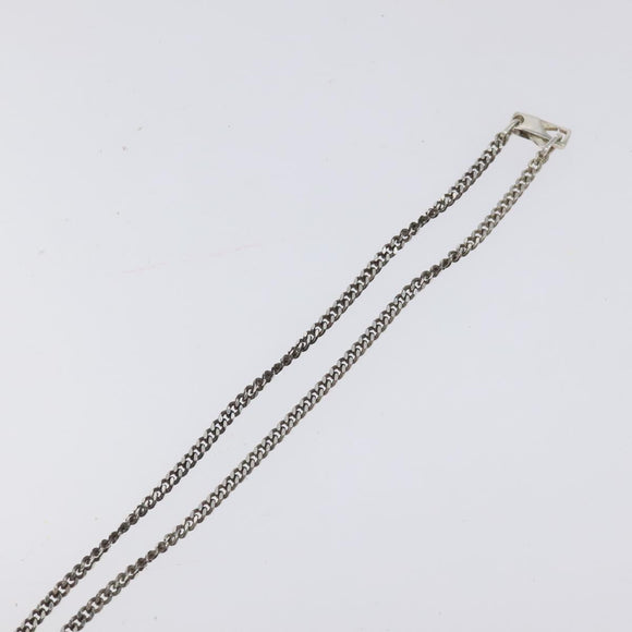GUCCI Necklace Ag925 Silver Auth bs25482