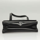 GUCCI Shoulder Bag Leather Black Silver Auth bs25488-10