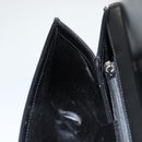 GUCCI Shoulder Bag Leather Black Silver Auth bs25488-19