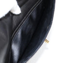 CHANEL Matelasse Tote Bag Lamb Skin Black Gold CC Auth bs25490A-20