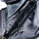 CHANEL Matelasse Tote Bag Lamb Skin Black Gold CC Auth bs25490A-10