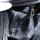 CHANEL Matelasse Tote Bag Lamb Skin Black Gold CC Auth bs25490A-27