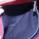 CHANEL Matelasse Chain Shoulder Bag Lamb Skin Pink Silver CC Auth bs25492-25