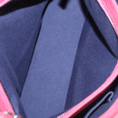 CHANEL Matelasse Chain Shoulder Bag Lamb Skin Pink Silver CC Auth bs25492-27